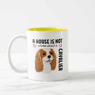 Caneca De Café Em Dois Tons Blenheim Cavalier King Charles Spaniel 