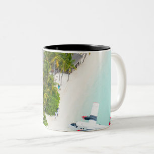 Caneca De Café Em Dois Tons Blindos animais marinhos