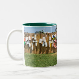 Caneca De Café Em Dois Tons Block Island Bouys