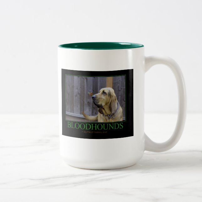CANECA DE CAFÉ EM DOIS TONS BLOODHOUNDS (Direita)