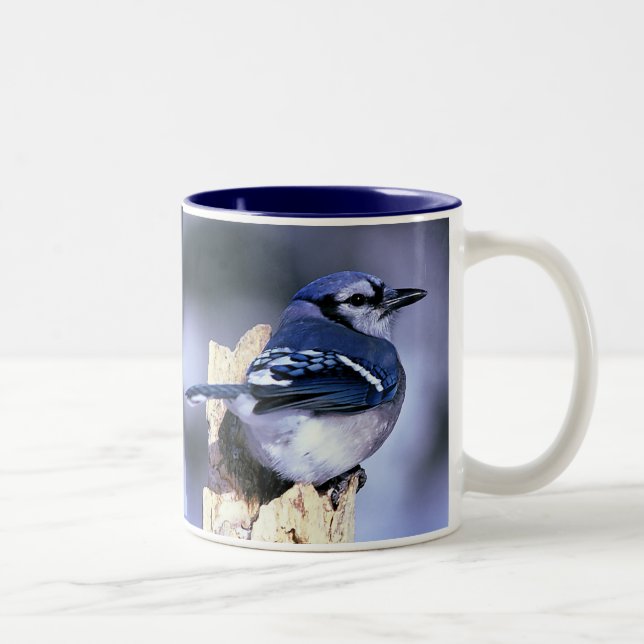 Caneca De Café Em Dois Tons Blue Jay, Blue Jay (Direita)