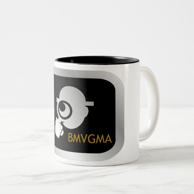 Caneca De Café Em Dois Tons Bmvgma (Frente Esquerda)