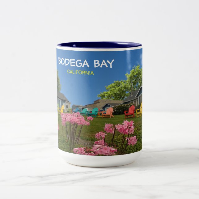 Caneca De Café Em Dois Tons Bodega Bay Mug (Centro)
