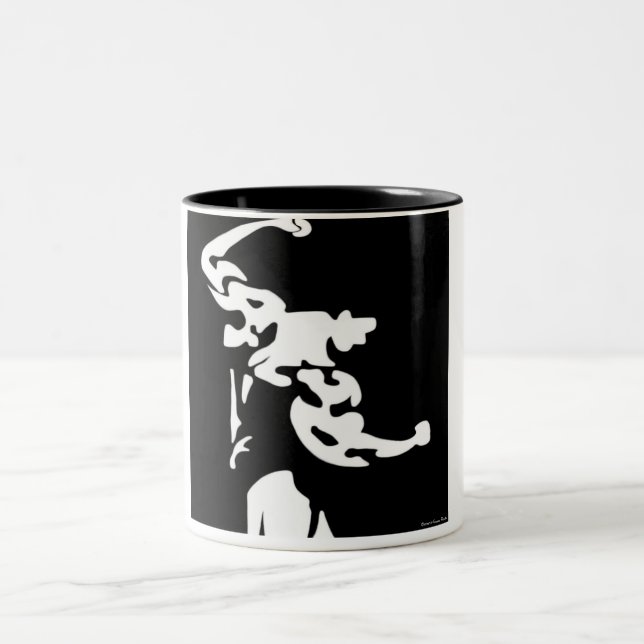 Caneca De Café Em Dois Tons Bodybuilding Mug (Centro)