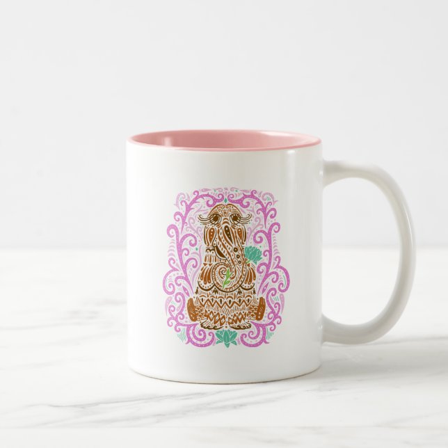 Caneca De Café Em Dois Tons Bohemian Snuffleupagus (Direita)