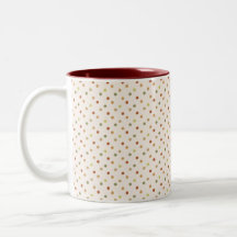 Boho Pontos Polka Padrão Terroso