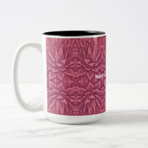 Boho Red Agave Afirmou Mug