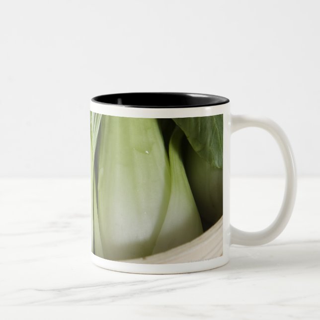 Caneca De Café Em Dois Tons Bok choy (Direita)