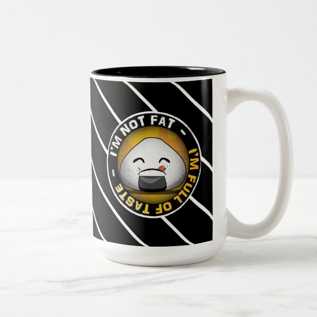 Caneca De Café Em Dois Tons Bola rica japonesa (Direita)