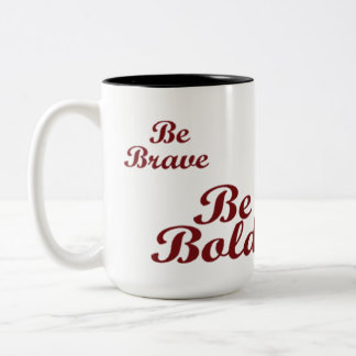 Caneca De Café Em Dois Tons Bolas