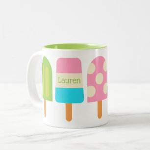 Caneca De Café Em Dois Tons Bolinhas de picles personalizados