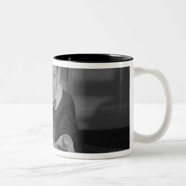 Caneca De Café Em Dois Tons Bolo de aniversário (Direita)