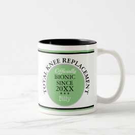 Caneca De Café Em Dois Tons Bolsa de substituição do joelho bionic