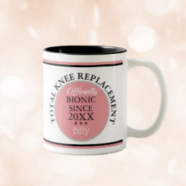 Caneca De Café Em Dois Tons Bolsa de substituição do joelho bionic