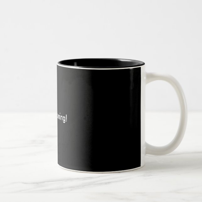 Caneca De Café Em Dois Tons Bom dia! (Direita)