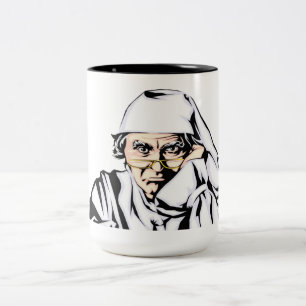 Caneca De Café Em Dois Tons Bom dia