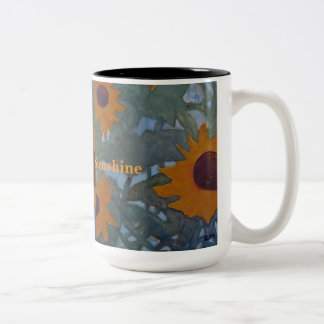 Caneca De Café Em Dois Tons Bom dia Sunshine Mug