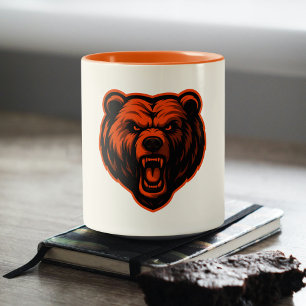 Caneca De Café Em Dois Tons Bom Melhor Ótimo Nunca Deixe Descansar