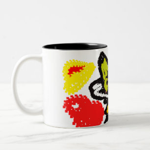 Caneca De Café Em Dois Tons Bom outono do Wolf