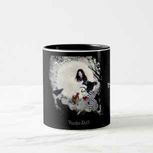 Caneca De Café Em Dois Tons Boneca do VooDoo