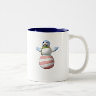 CANECA DE CAFÉ EM DOIS TONS BONECO DE NEVE DE OBAMANABLE