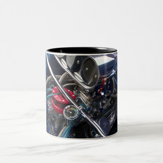 Caneca De Café Em Dois Tons Bonita Car-Motor Car (Centro)