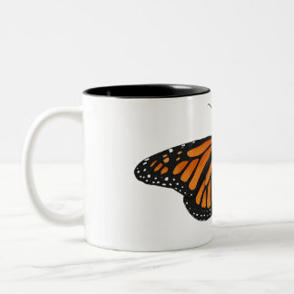 Caneca De Café Em Dois Tons Bonita Monarca Mug