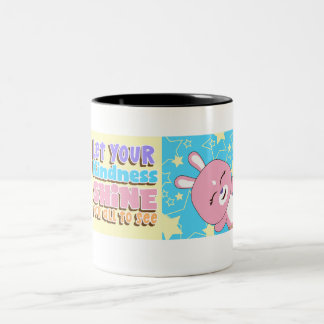 Caneca De Café Em Dois Tons Bonito Amigo Animal: Acessórios Para Crianças