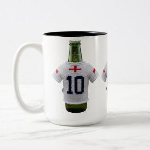 Caneca De Café Em Dois Tons Bons vibrações apenas"