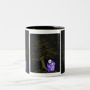 Caneca De Café Em Dois Tons Bonsai e a Besta