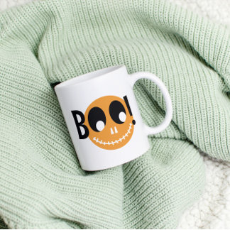 Caneca De Café Em Dois Tons Boo Halloween