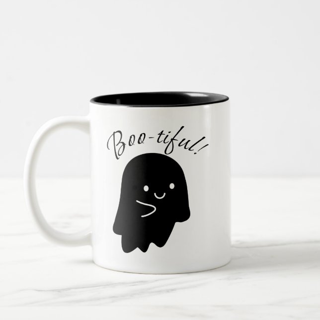 Caneca De Café Em Dois Tons Boo-tiful Ghost Mug (Esquerda)