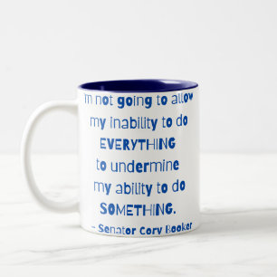 Caneca De Café Em Dois Tons Booker - Faça algo muito