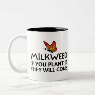 Caneca De Café Em Dois Tons Borboleta Monarca