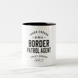 Caneca De Café Em Dois Tons Border Patrol Agent
