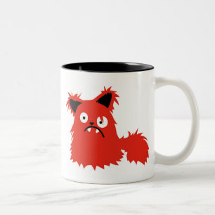 Caneca De Café Em Dois Tons Boris o gato