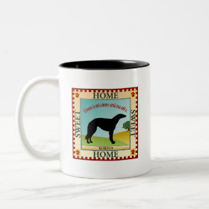 Caneca De Café Em Dois Tons Borzoi
