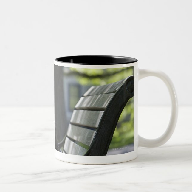 Caneca De Café Em Dois Tons Boston Terrier (Direita)