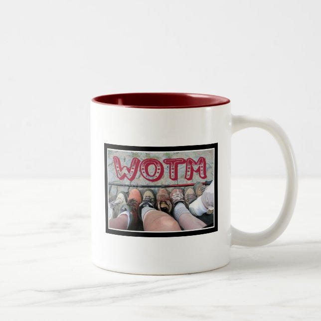 CANECA DE CAFÉ EM DOIS TONS BOTAS DE WOTM (Direita)