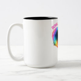Caneca De Café Em Dois Tons Bowling Love Glow