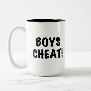 Caneca De Café Em Dois Tons Boys Cheat