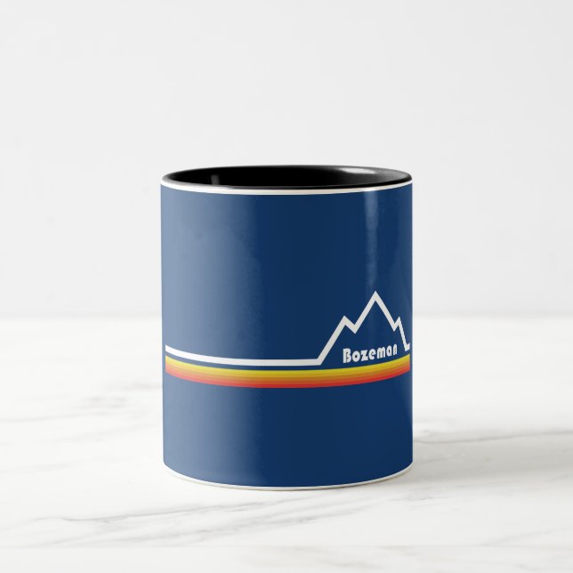 Caneca De Café Em Dois Tons Bozeman, Montana (Centro)