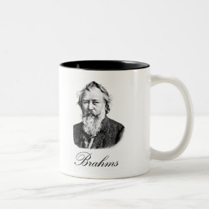 Caneca De Café Em Dois Tons Brahms