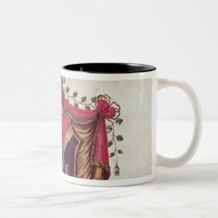 Caneca De Café Em Dois Tons Brasão da família de Linnaeus