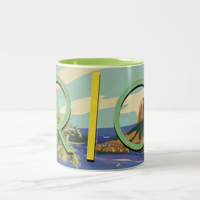 Caneca De Café Em Dois Tons Brasil - Rio de Janeiro (Centro)