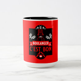 Caneca De Café Em Dois Tons Bread Baker