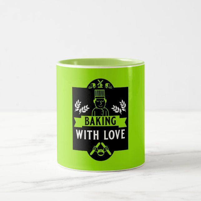 Caneca De Café Em Dois Tons Bread Baker (Centro)