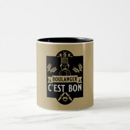 Caneca De Café Em Dois Tons Bread Baker