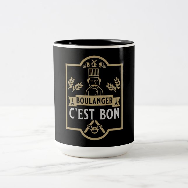 Caneca De Café Em Dois Tons Bread Baker (Centro)