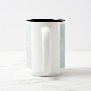 Caneca De Café Em Dois Tons Breathe - Sua Alma Vai Agradecer